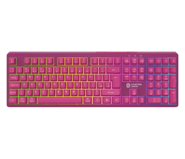CANYON Fortnax GKW-2 Wireless (magenta) - 1546976 - zdjęcie